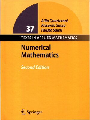 cover image of Numerical Mathematics